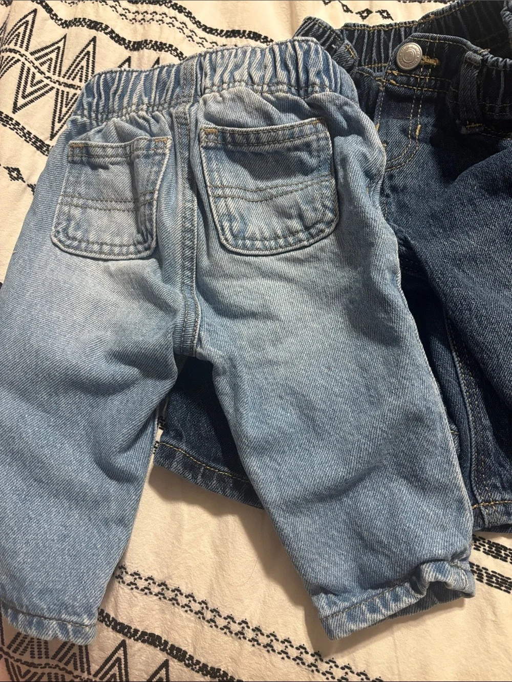 3 pairs of baby jeans